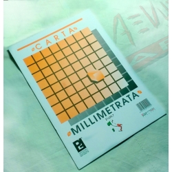blocco carta millimetrata
